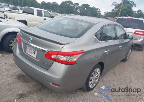 2014 Nissan Sentra S from USA, damaged, VIN 3N1AB7APXEY261851
